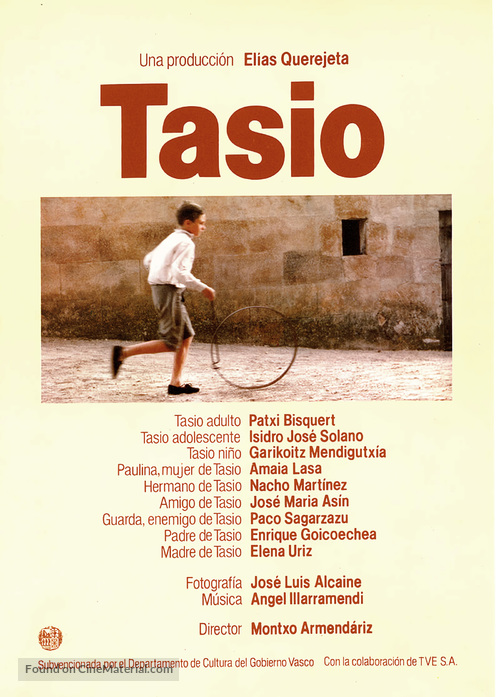 Tasio - Spanish Movie Poster