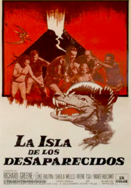 Island of the Lost - Spanish Movie Poster