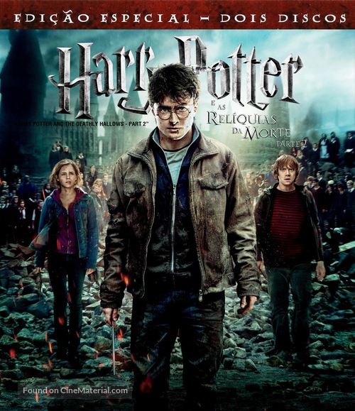 Harry Potter and the Deathly Hallows - Part 2 - Brazilian Movie Cover