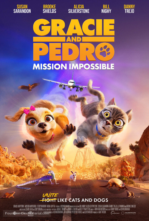 Gracie and Pedro: Pets to the Rescue - British Movie Poster