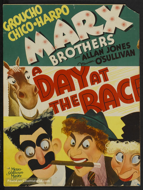 A Day at the Races - Theatrical movie poster