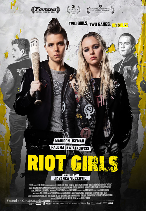 Riot Girls - Canadian Movie Poster