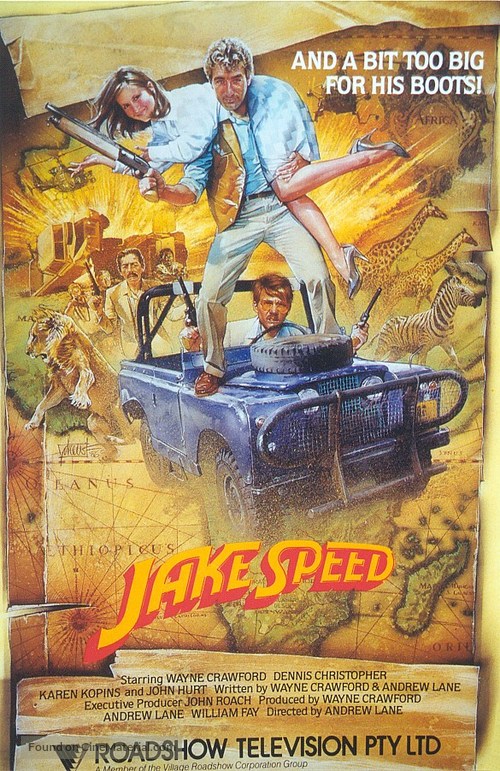 Jake Speed - Movie Poster