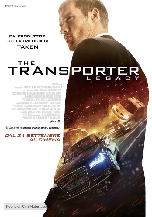 The Transporter Refueled - Italian Movie Poster