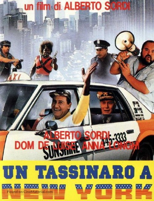 Un tassinaro a New York - Italian Movie Cover