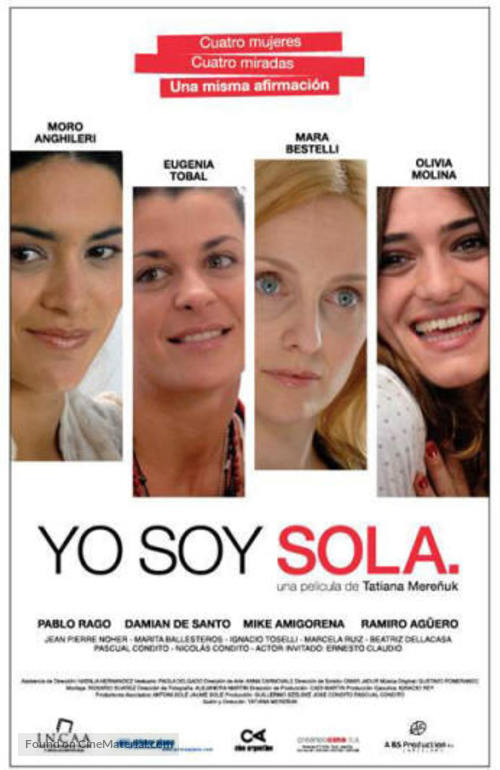 Yo soy sola - Argentinian Movie Poster