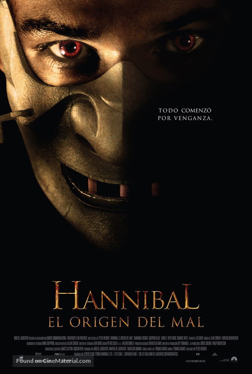 Hannibal Rising - Mexican Movie Poster