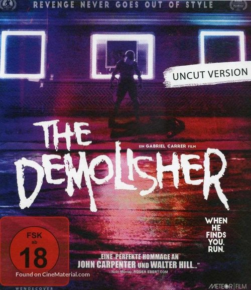 The Demolisher - German Blu-Ray movie cover