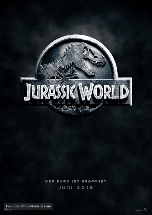 Jurassic World - German Movie Poster