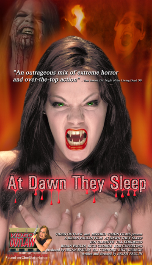 At Dawn They Sleep - VHS movie cover