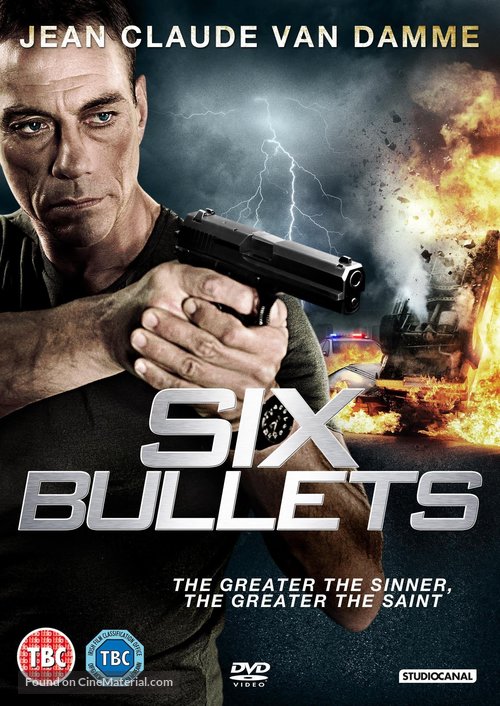 6 Bullets - British DVD movie cover