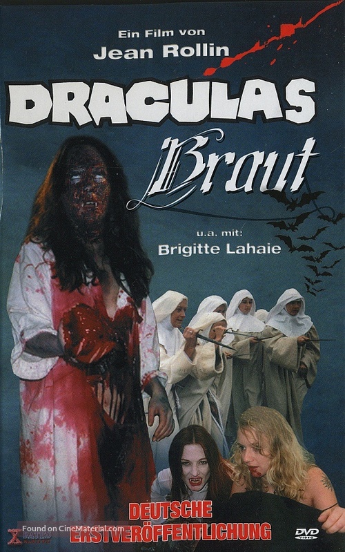 La fianc&eacute;e de Dracula - German DVD movie cover