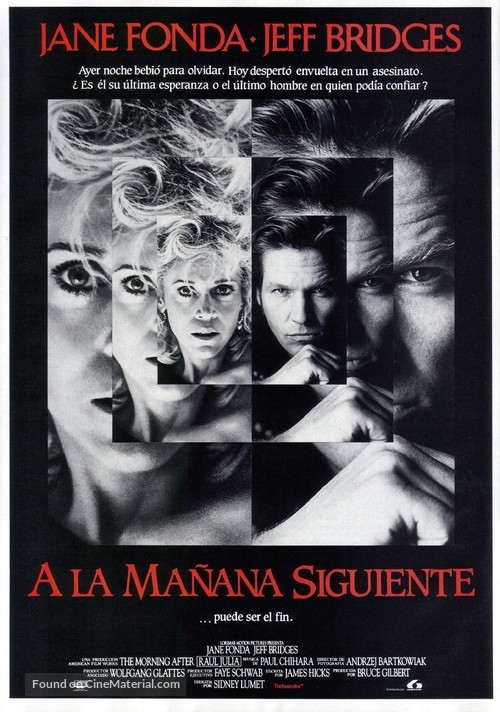 The Morning After - Spanish Movie Poster
