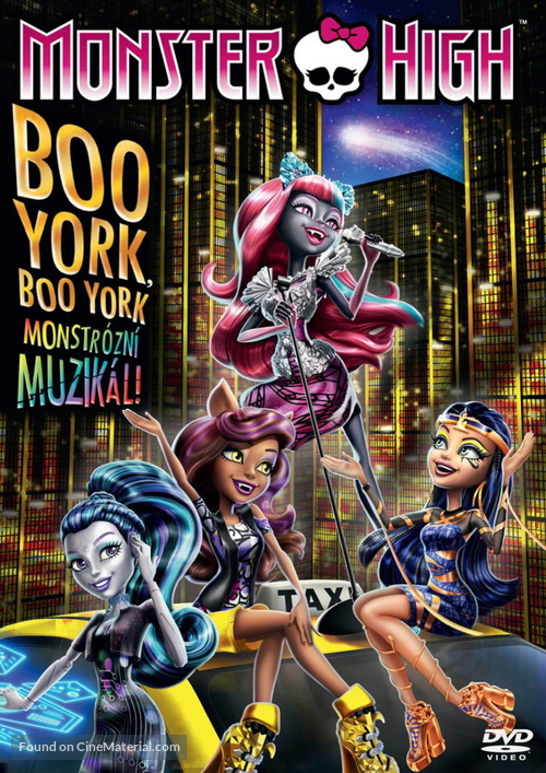 Monster High: Boo York, Boo York - Czech Movie Cover