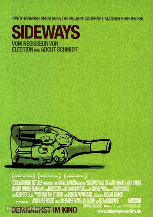 Sideways - German Movie Poster