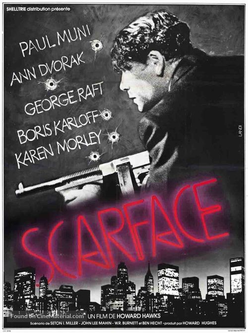 Scarface - French Movie Poster