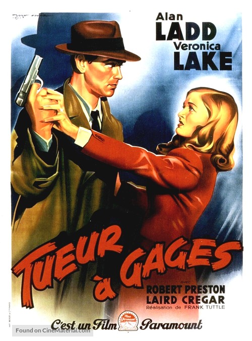 This Gun for Hire - French Movie Poster