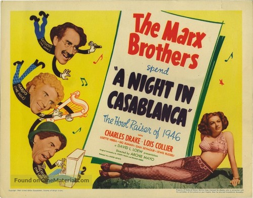 A Night in Casablanca - Movie Poster