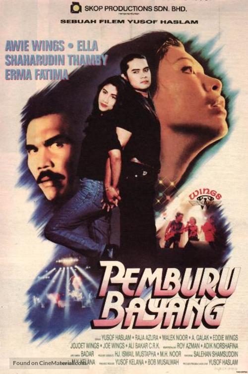 Pemburu bayang - Malaysian Movie Poster