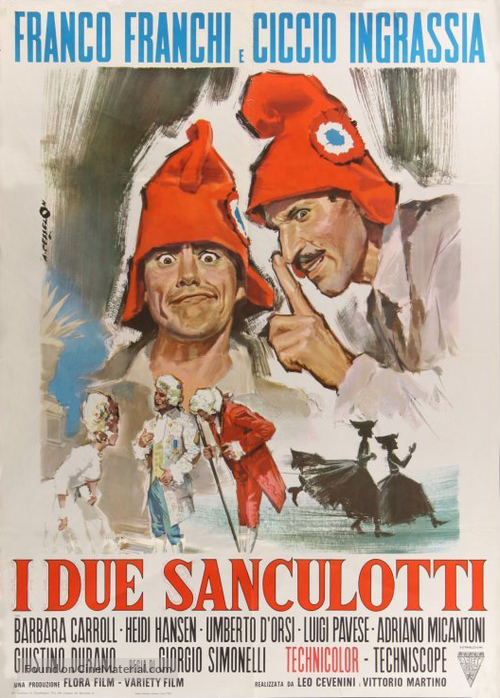 I due sanculotti - Italian Movie Poster