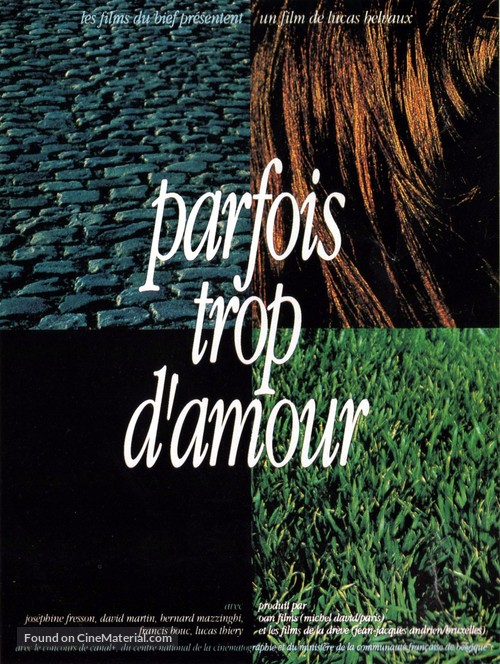 Parfois trop d&#039;amour - French Movie Poster