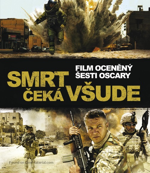 The Hurt Locker - Czech Blu-Ray movie cover