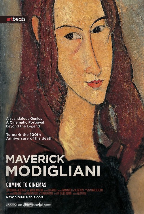 Maledetto Modigliani - British Movie Poster