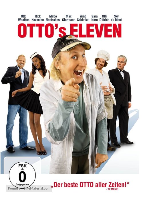 Otto&#039;s Eleven - German DVD movie cover