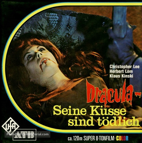 Nachts, wenn Dracula erwacht - German Movie Cover
