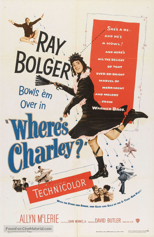 Where&#039;s Charley? - Movie Poster