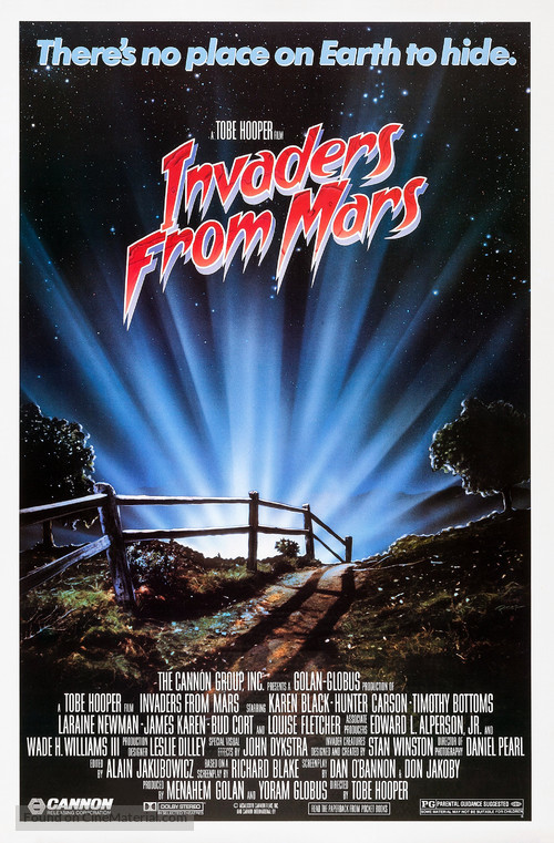 Invaders from Mars - Theatrical movie poster