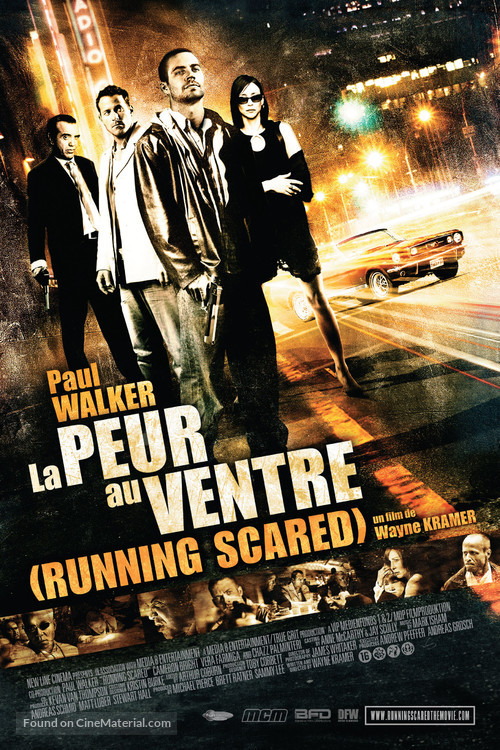 Running Scared - Belgian Movie Poster