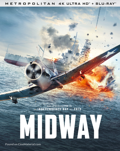 Midway - French Blu-Ray movie cover