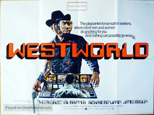 Westworld - British Movie Poster