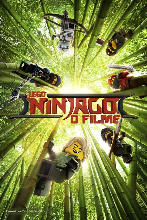 The Lego Ninjago Movie - Brazilian Movie Cover