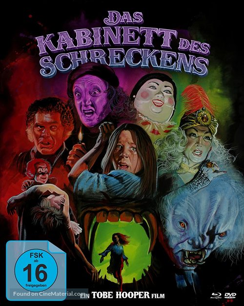 The Funhouse - German Blu-Ray movie cover