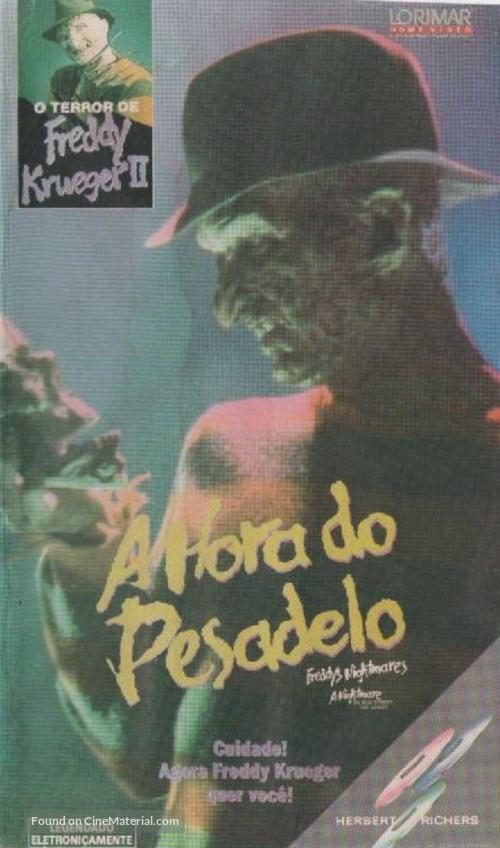 &quot;Freddy&#039;s Nightmares&quot; - Brazilian VHS movie cover