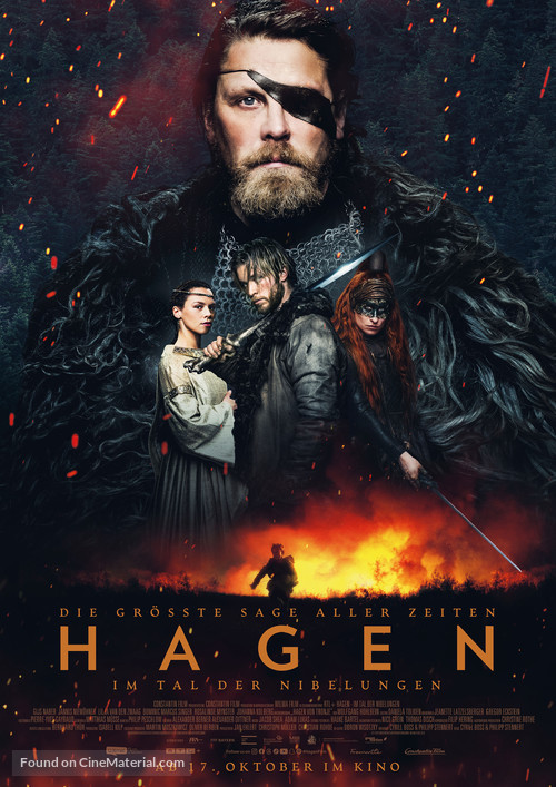 Hagen - Im Tal der Nibelungen - German Movie Poster