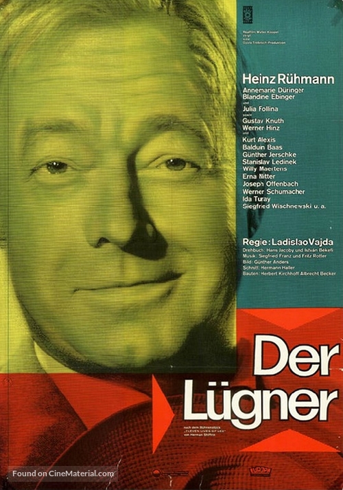 Der L&uuml;gner - German Movie Poster