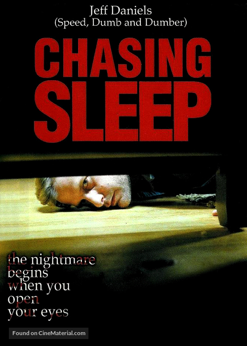 Chasing Sleep - Danish DVD movie cover