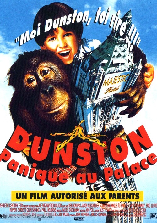 Dunston Checks In - French Movie Poster