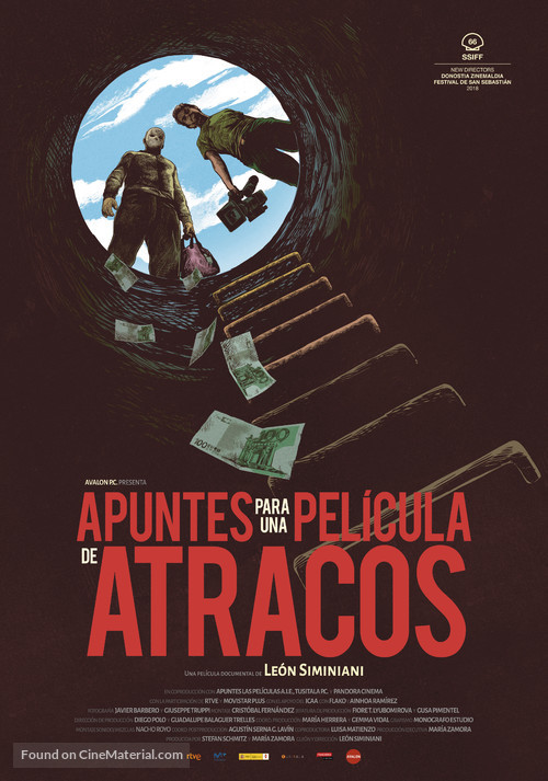 Apuntes para una pel&iacute;cula de atracos - Spanish Movie Poster