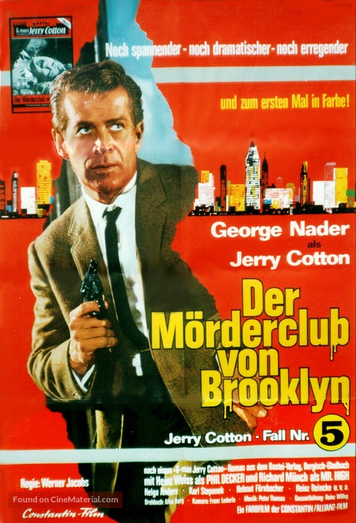 M&ouml;rderclub von Brooklyn, Der - German Movie Poster