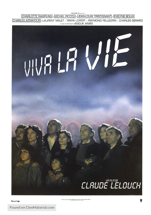 Viva la vie! - French Movie Poster