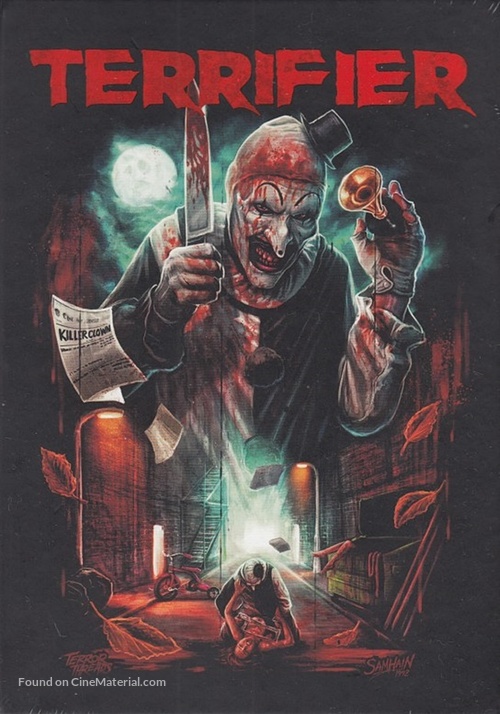 Terrifier - German Blu-Ray movie cover