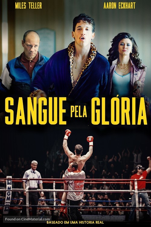 Bleed for This - Brazilian Movie Cover