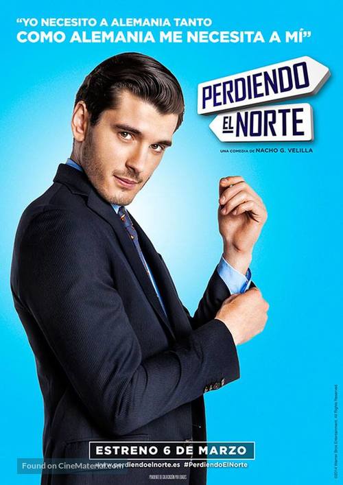 Perdiendo el norte - Spanish Movie Poster