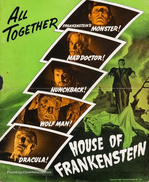House of Frankenstein - poster