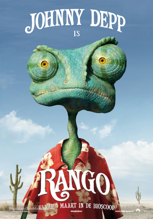 Rango - Dutch Movie Poster