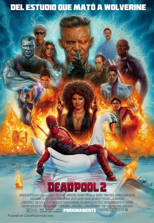 Deadpool 2 - Mexican Movie Poster